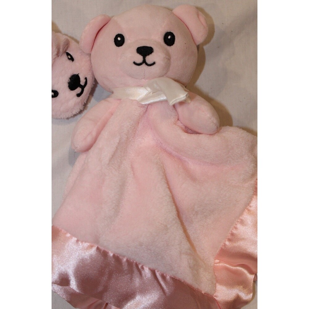 UGG BIXBEE BOOTIE & BEAR LOVEY BLANKET SET PINK NIB SZ 4/5 12-18 MONTHS - Picture 4 of 6